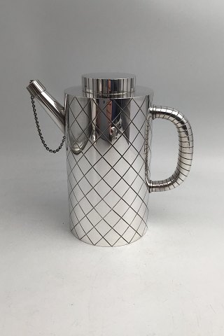 Georg Jensen Sterling Silver Bernadotte Cocktail Shaker No. 819B.