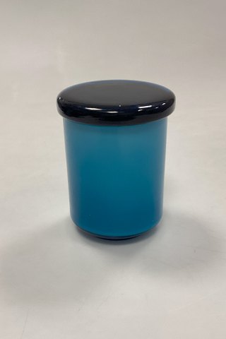 Holmegaard Palet / Carnaby Blue Jam Jar with Glass Lid