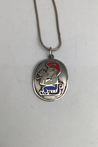Frantz Hingelberg Sterling Silver Pendant Henry Heerup 1989