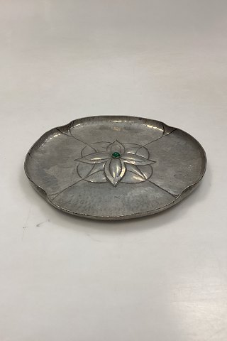 Decorative pewter dish from Emilie Stilling